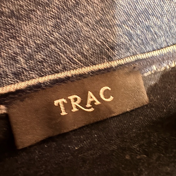 Trac Denim Lace-Up front and zipper back Bodysuit - Picture 3 of 3